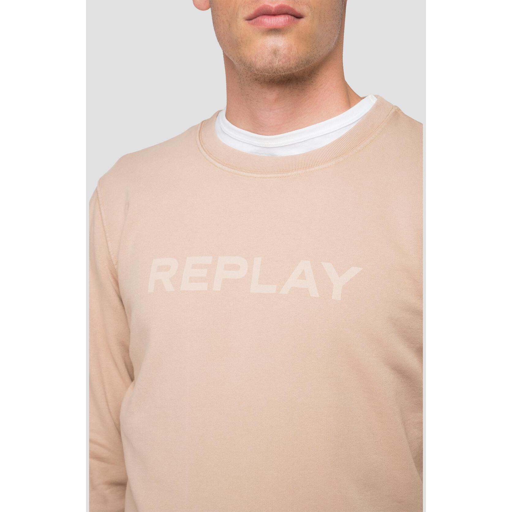 REPLAY Bio-Baumwoll-Sweatshirt  