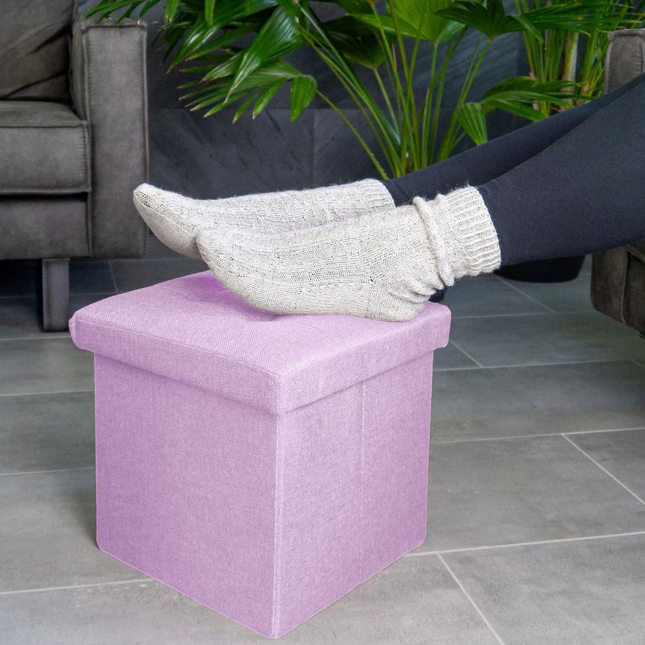 Intirilife Pouf pliable  