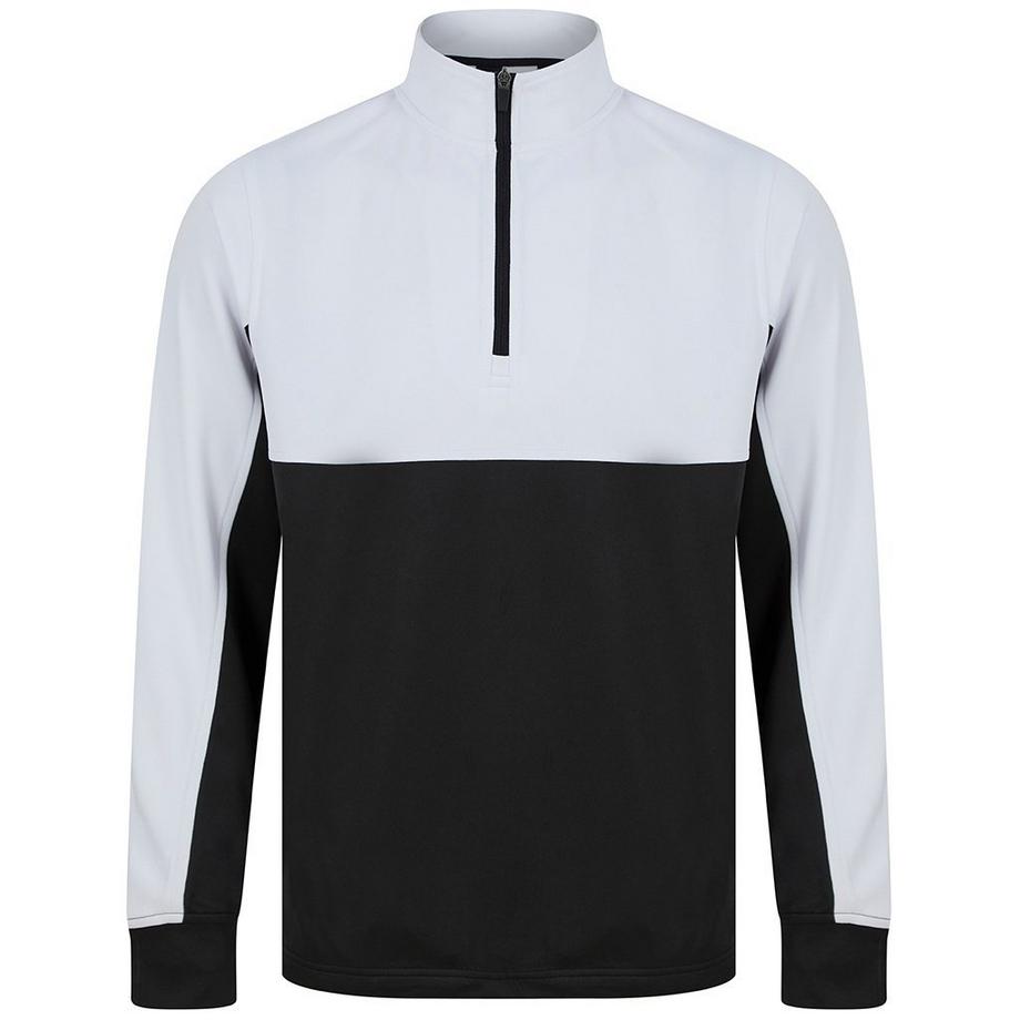 Trainingsjacke mit kurzem Reißverschluss