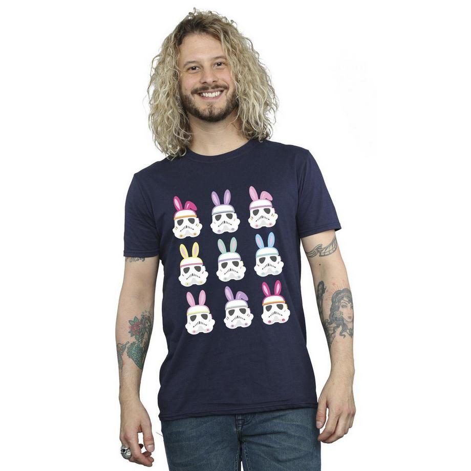 STAR WARS T-Shirt con Stampa Stormtrooper Orecchie di Coniglio  