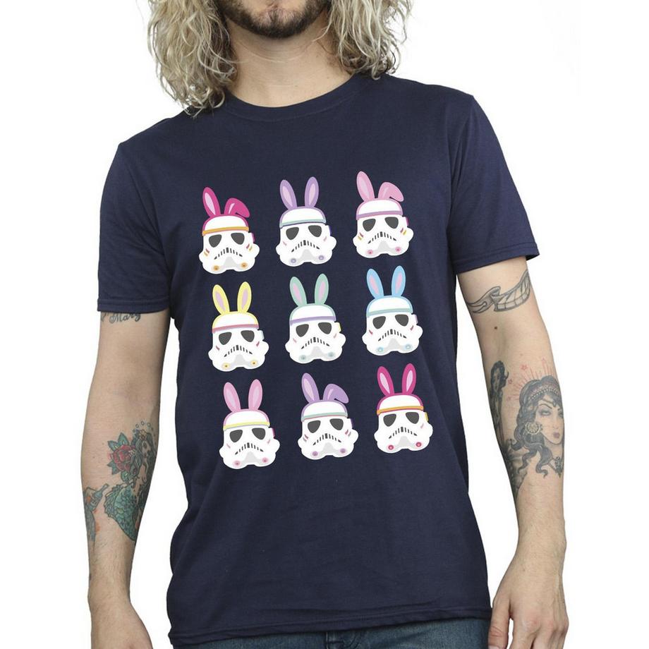 STAR WARS T-Shirt con Stampa Stormtrooper Orecchie di Coniglio  