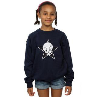 LOONEY TUNES  Tweety Pie Mono Star Sweatshirt 