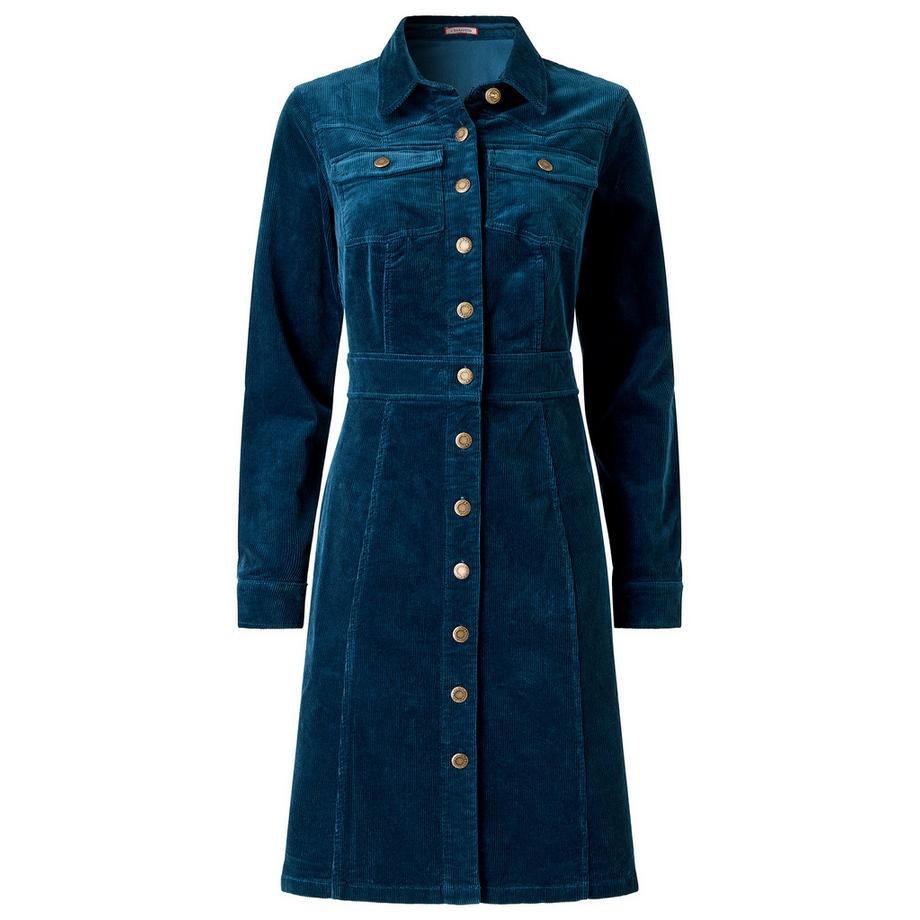 Joe Browns  Robe en Velours Côtelé Boutonnée Lucy 
