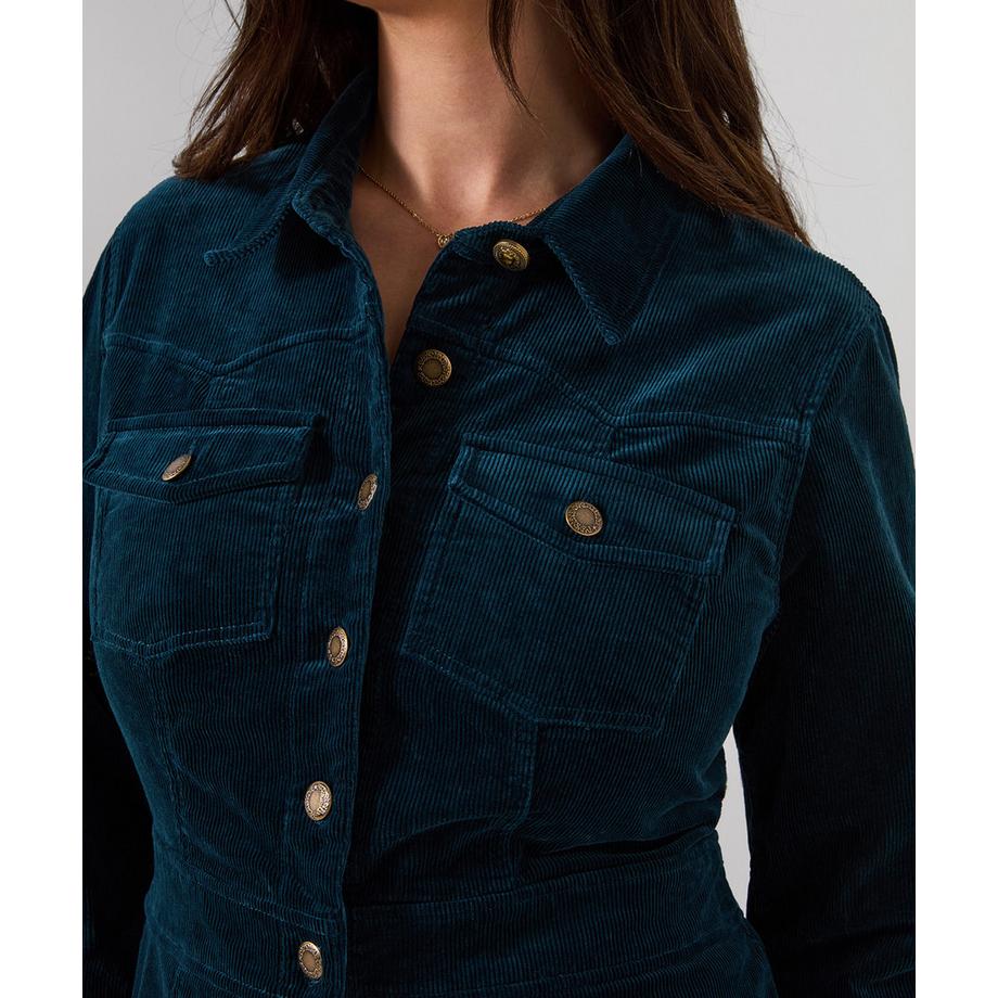 Joe Browns  Robe en Velours Côtelé Boutonnée Lucy 