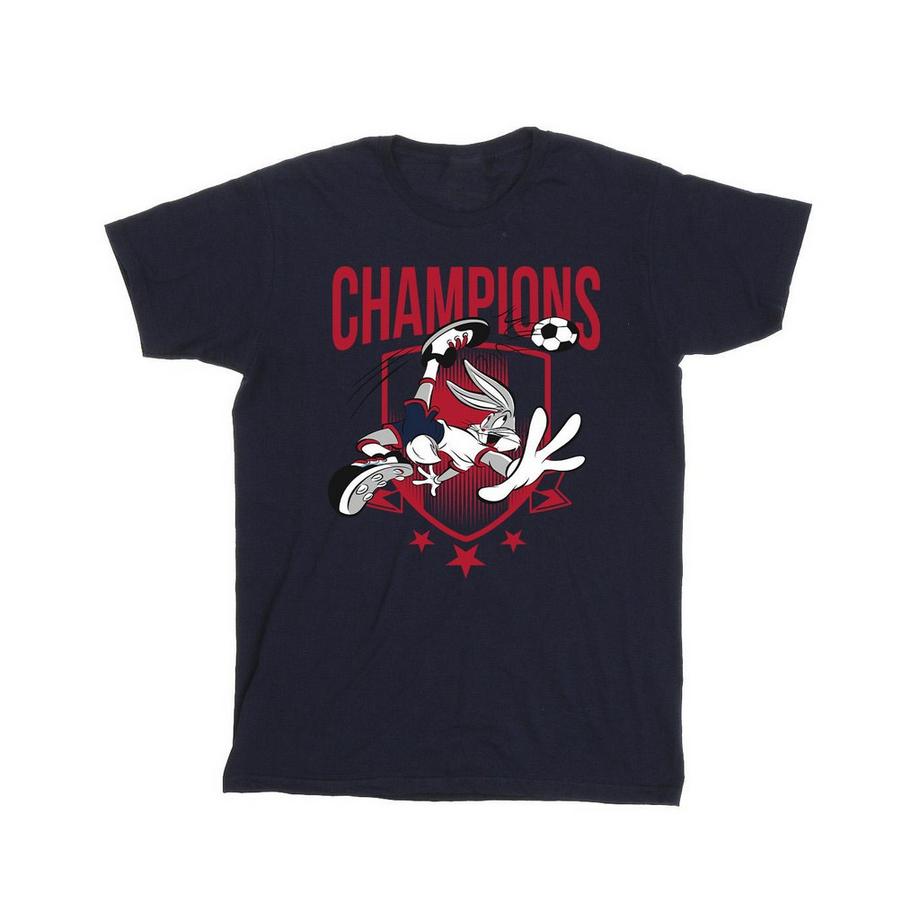 LOONEY TUNES Champions T-Shirt Stampata  