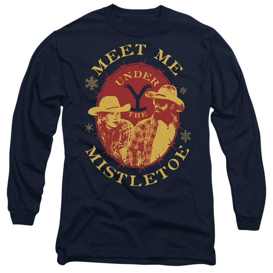 Meet Me Under The Mistletoe Maglietta Natale