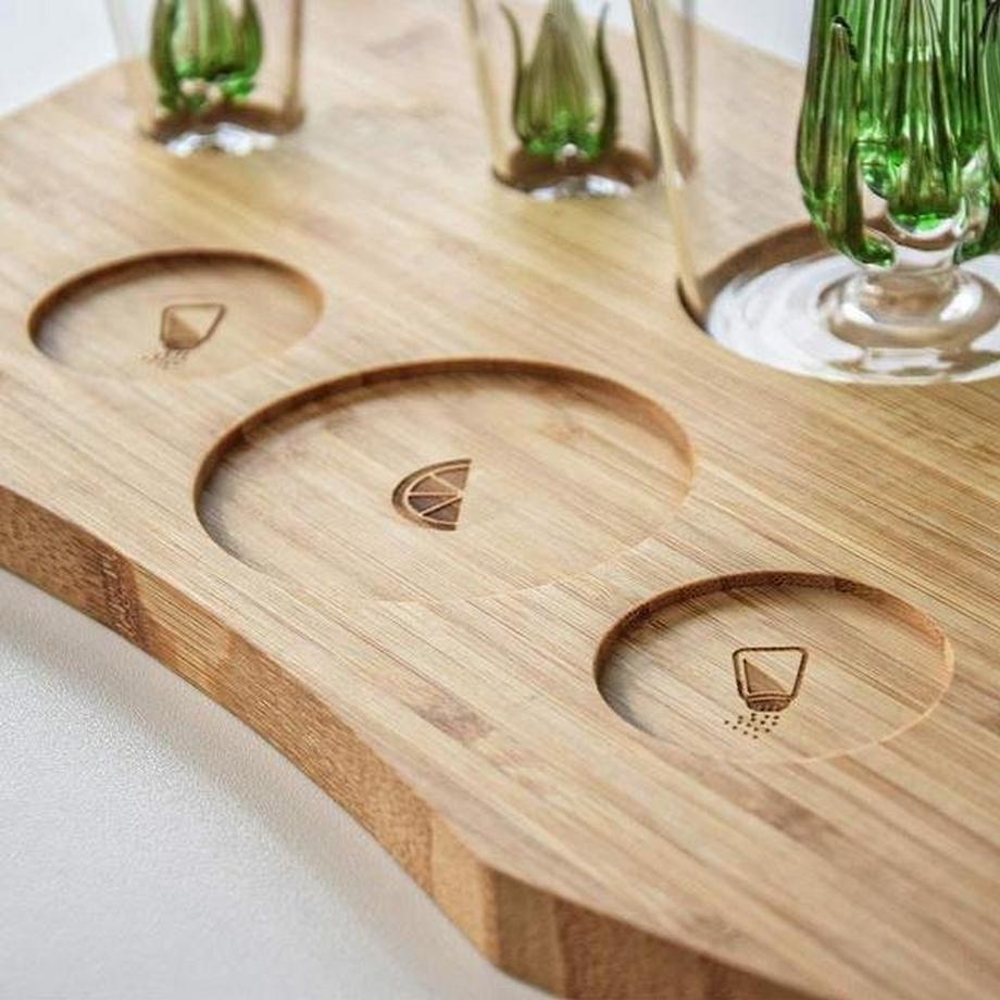 Northio Dekanter-Set mit Karaffe, Tablett und Glas - 84 cl  