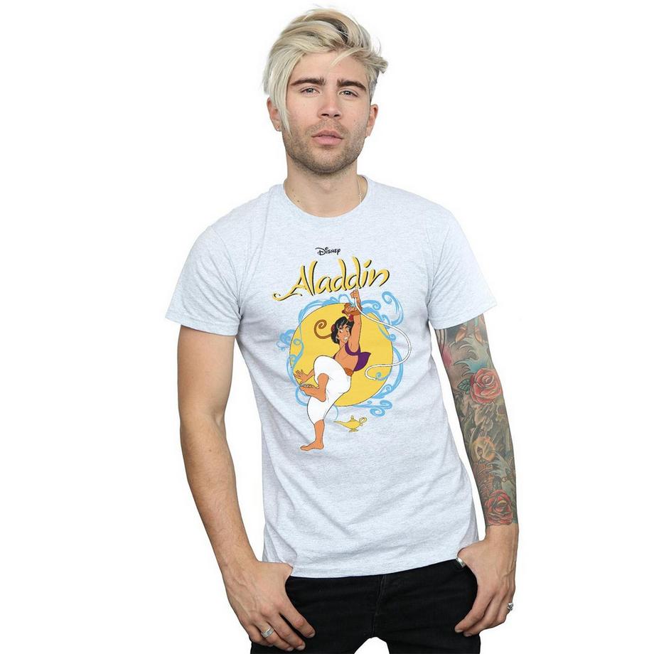 Disney Aladdin T-Shirt Imprimé Manches Courtes  