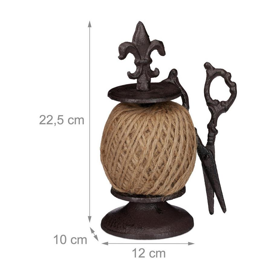 Northix  Porte-rouleau de ficelle antique 