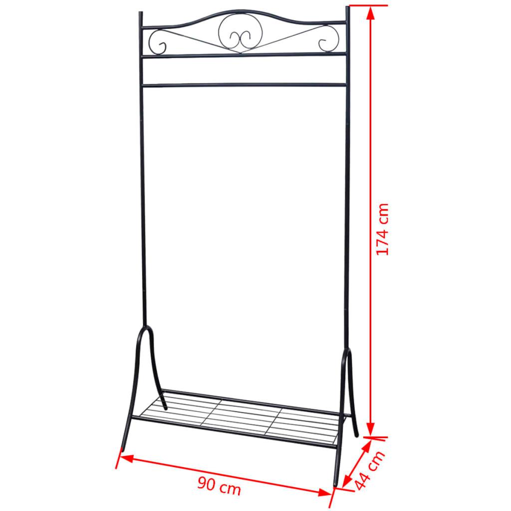 VidaXL  Porte-vêtements acier 