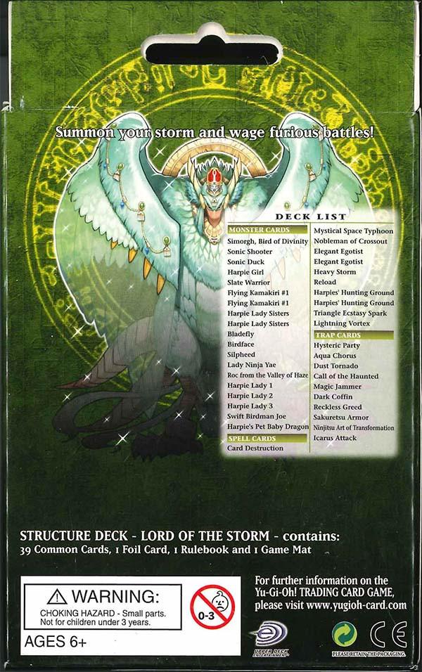 Yu-Gi-Oh!  Structure Deck: Lord of the Storm 