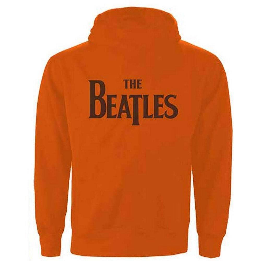 The Beatles Drop-T Logo Felpa con Cappuccio Full Zip  