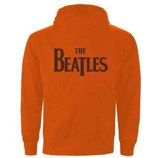 The Beatles Drop-T Logo Felpa con Cappuccio Full Zip  