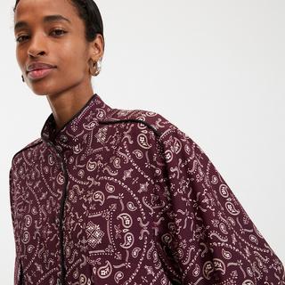 La Redoute Collections Hemd Stehkragen Paisleymuster  