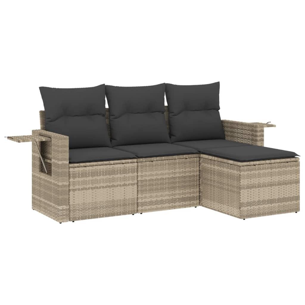 VidaXL Garten sofagarnitur poly-rattan  