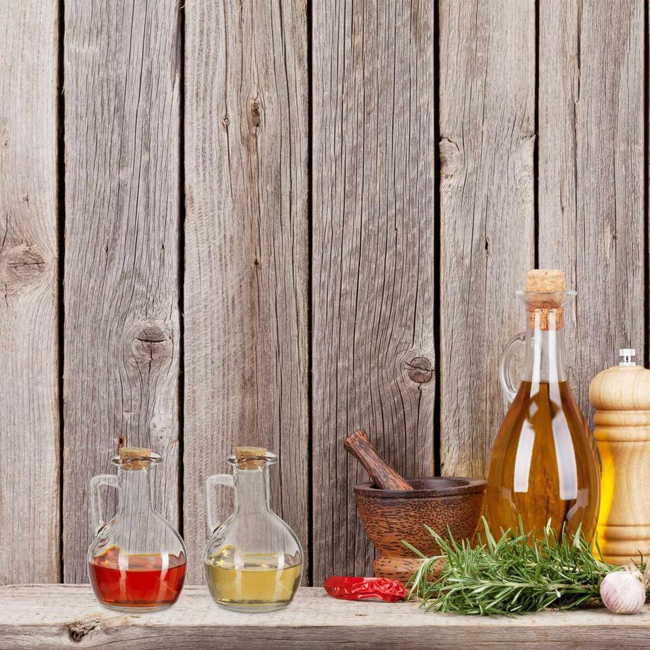 B2X 2 pezzi Contenitore per olio e aceto  