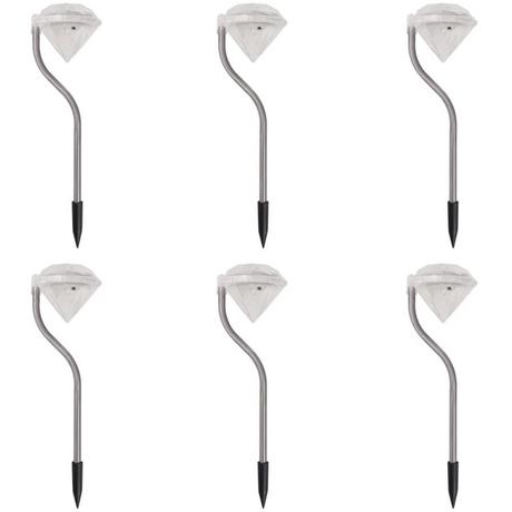 VidaXL Gartenlampe plastik  