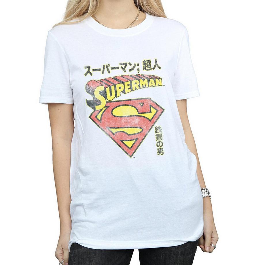DC COMICS Superman Japanese Logo T-Shirt  