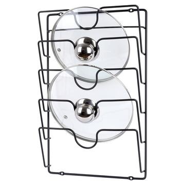 Support de couvercle de casserole pour 5 couvercles - Organisation maximale de la cuisine