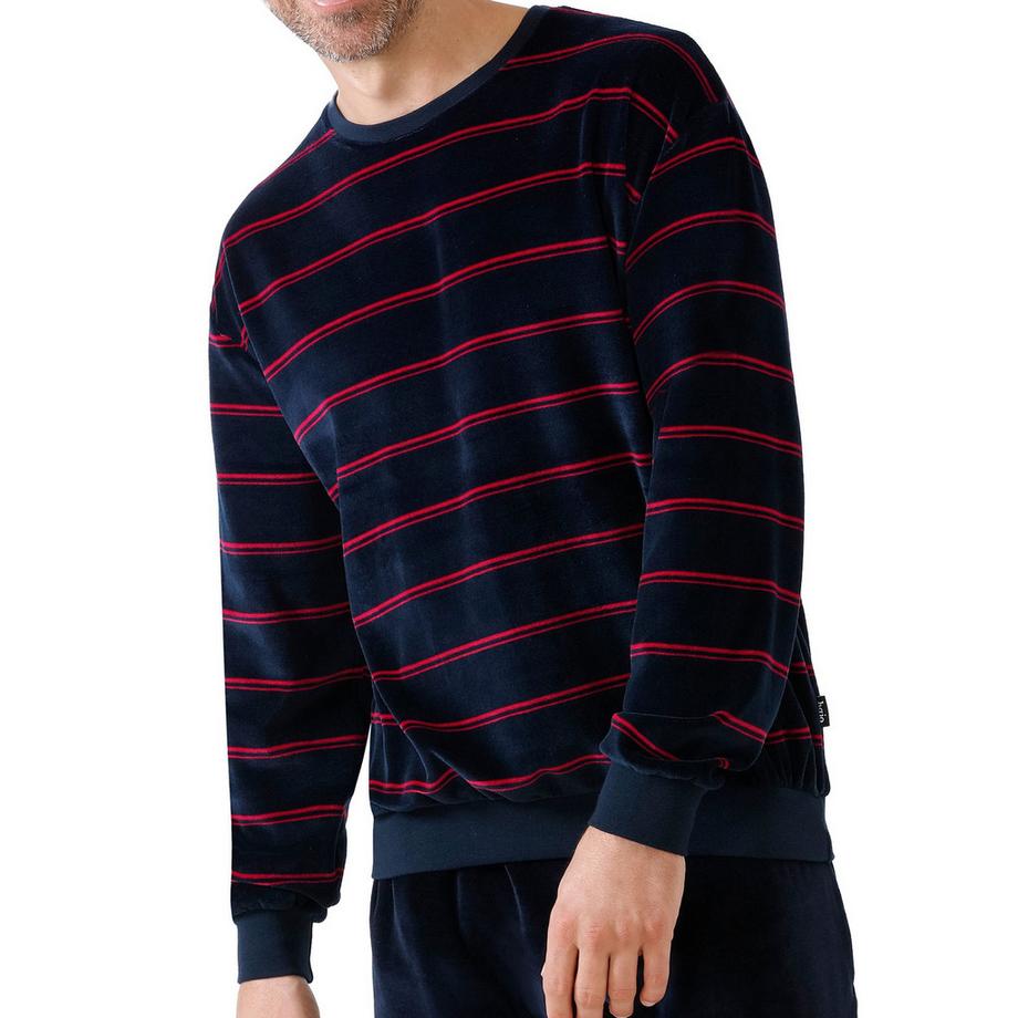 hajo Bequem sitzender gestreifter Pyjama  