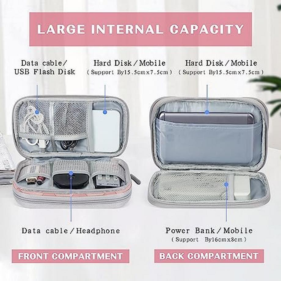 Only-bags.store  Kabeltasche, Elektronik Tasche Organizer, Kabel Organizer Kabeltasche Elektronik Zubehör Organizer Tasche Universal Tasche für Zubehör 