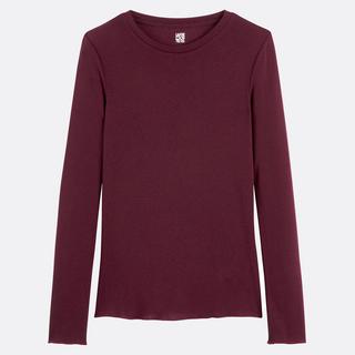 La Redoute Collections Langarm Rundhals Shirt  