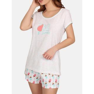 Admas  Pyjama Shorts T-Shirt Summer Bites 