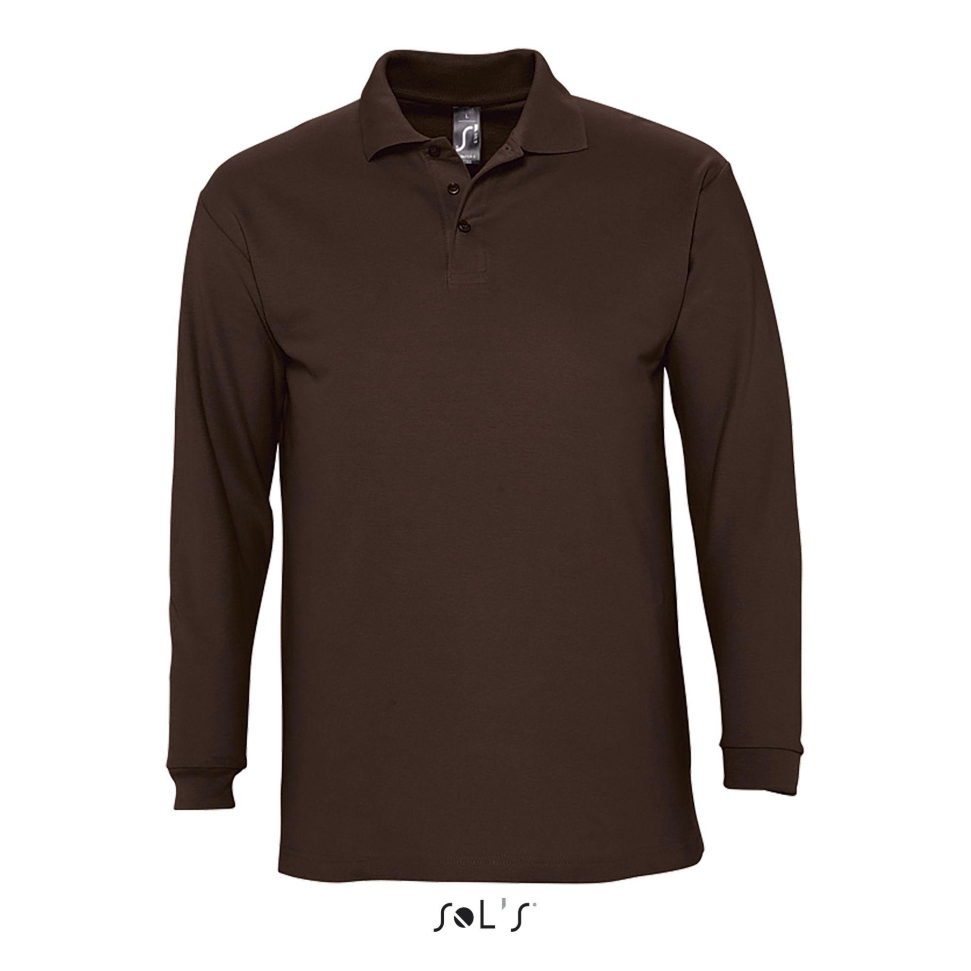 SOLS Winter II Langarm Poloshirt  