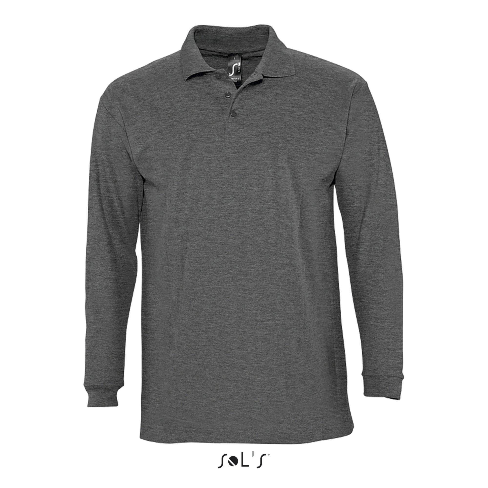 SOLS Winter II Langarm Poloshirt  