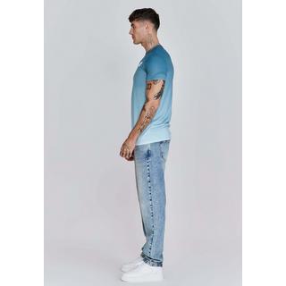 Sik Silk T-Shirt Ombre Maniche Corte  