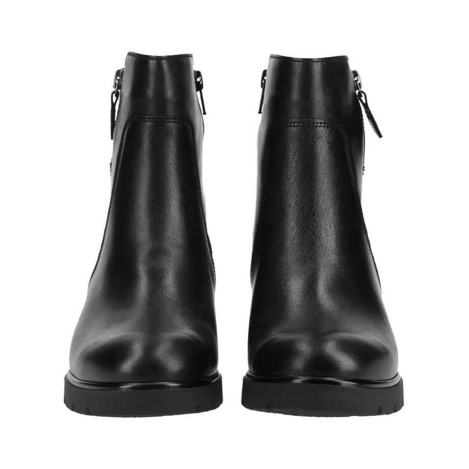 Gabor Bottines avec Fermeture Éclair Latérale et Talon Bloc  