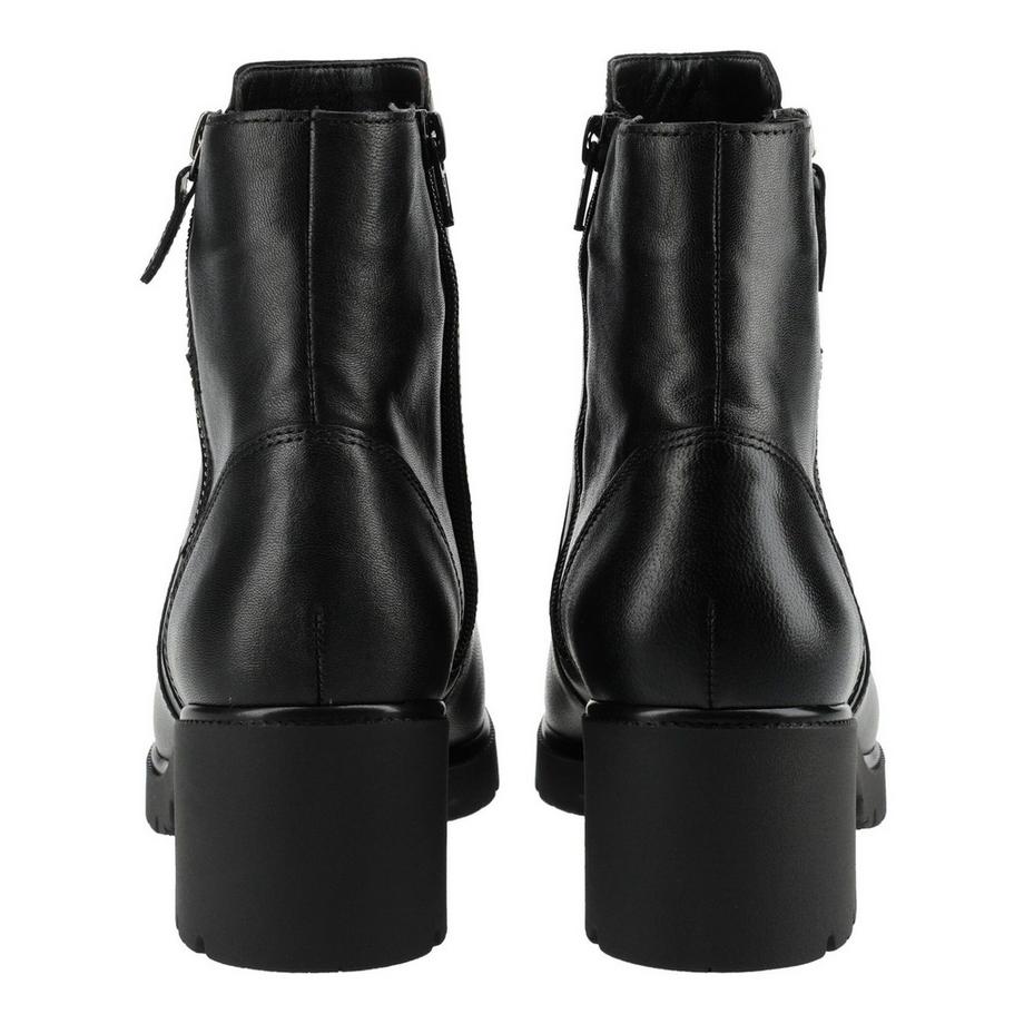 Gabor Bottines avec Fermeture Éclair Latérale et Talon Bloc  