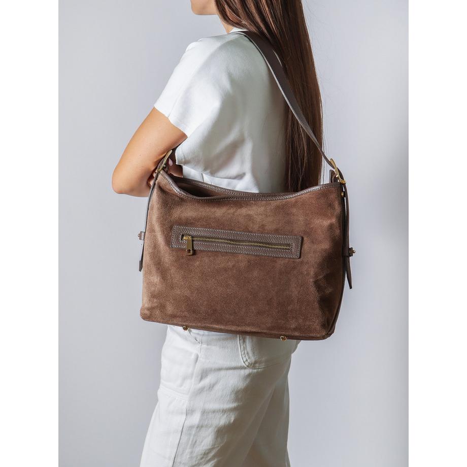 Chiara Ferretti Sac à bandoulière en daim  