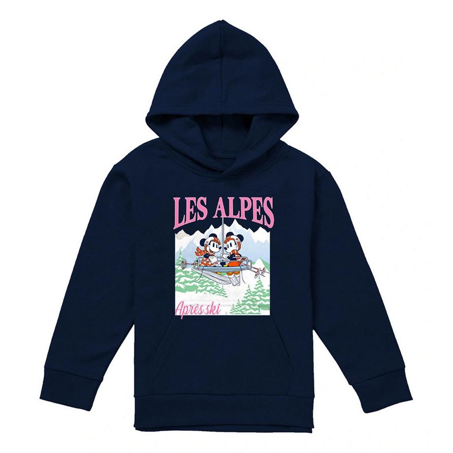 Sweat À Capuche Motif Mickey Mouse Les Alpes