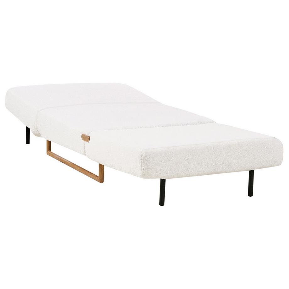 Beliani Einzelsofa en Bouclé Minimaliste JERSLEV  