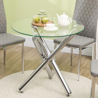 HOMCOM Table à manger  