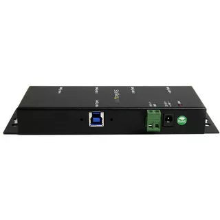 STARTECH.COM  StarTech.com 4 Port USB 3.0 Hub - 5Gbps - Industrieller USB-A Hub aus Metall mit ESD und Überspannungsschutz - HutschienenWandTischmontage möglich - TAA KONFORM - USB Expander Hub 
