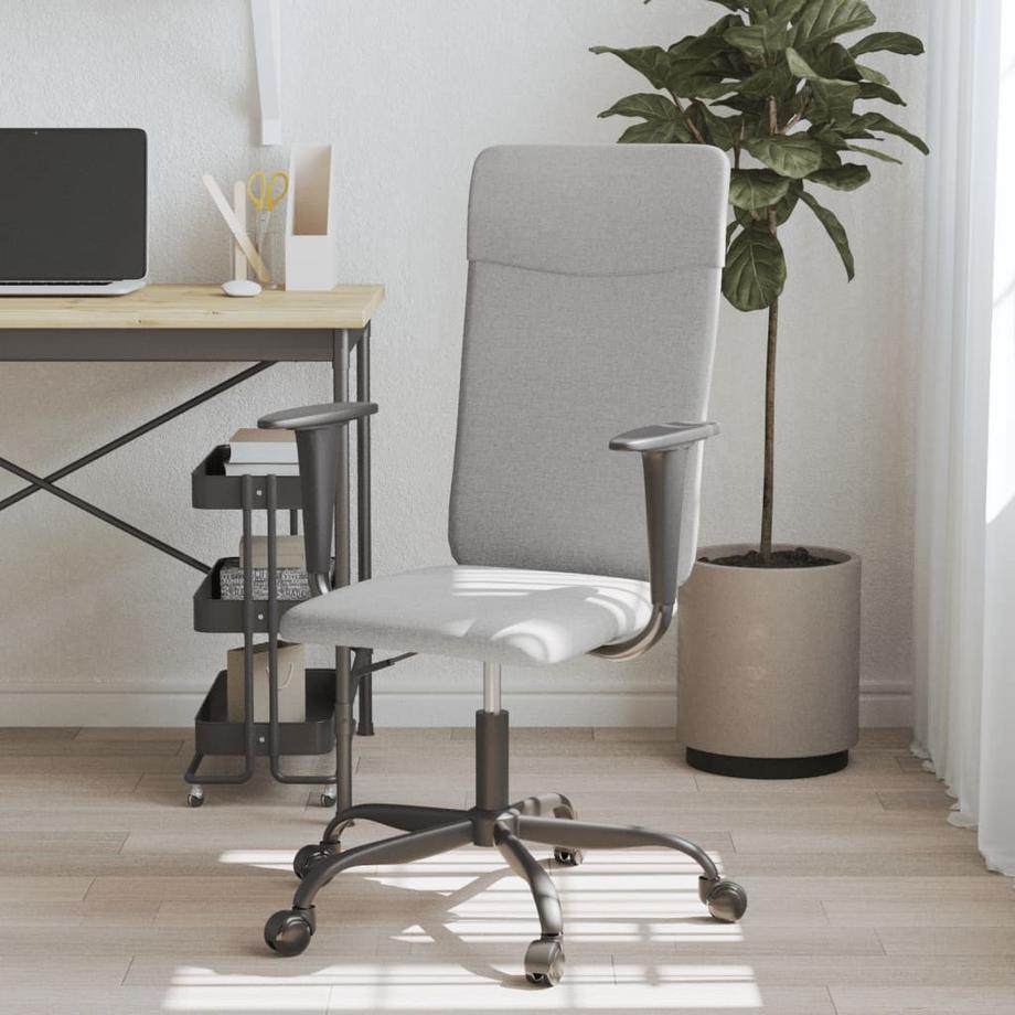 VidaXL Chaise de bureau tissu  