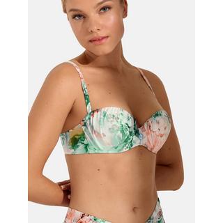 Lisca  Badeanzug-Oberteil Bandeau-Balconnet vorgeformt Japan 