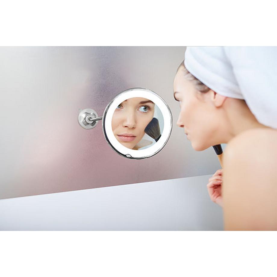 STARLYF  Perfect Mirror-Miroir cosmétique éclairé flexible, miroir grossissant, miroir 
