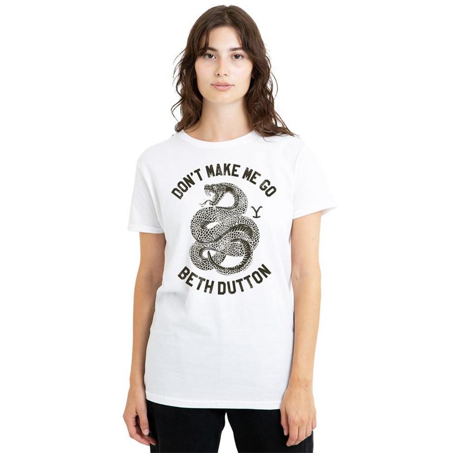 Yellowstone T-Shirt Don't Make Me Go Beth Dutton  