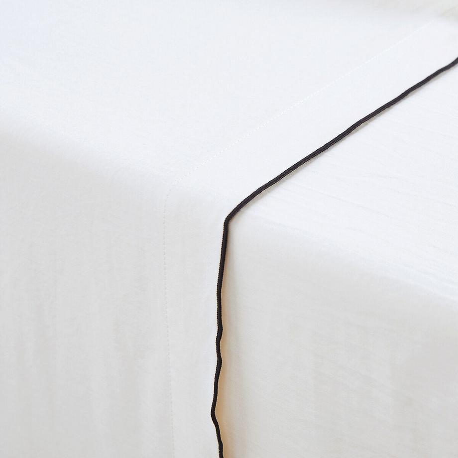 La Redoute Intérieurs Victor Drap Plat Uni  