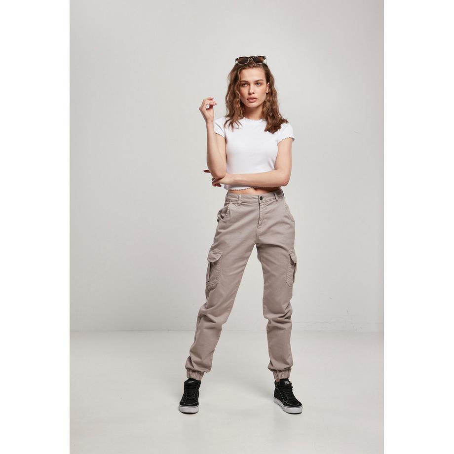 URBAN CLASSICS Pantaloni Cargo Vita Alta  