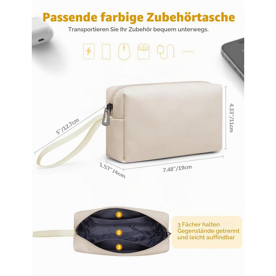 Only-bags.store Fodero per laptop con supporto  
