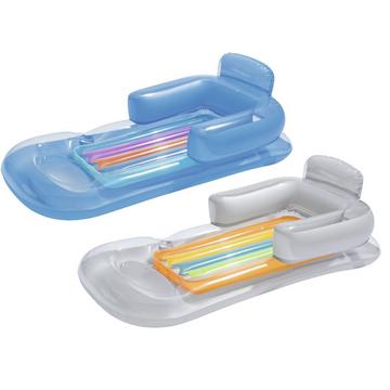 Materasso gonfiabile, poltrona, sdraio 161 x 84 cm Bestway 43028 argento