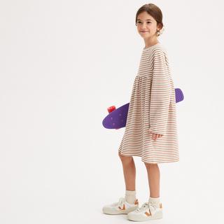 La Redoute Collections  Robe rayée à manches longues 