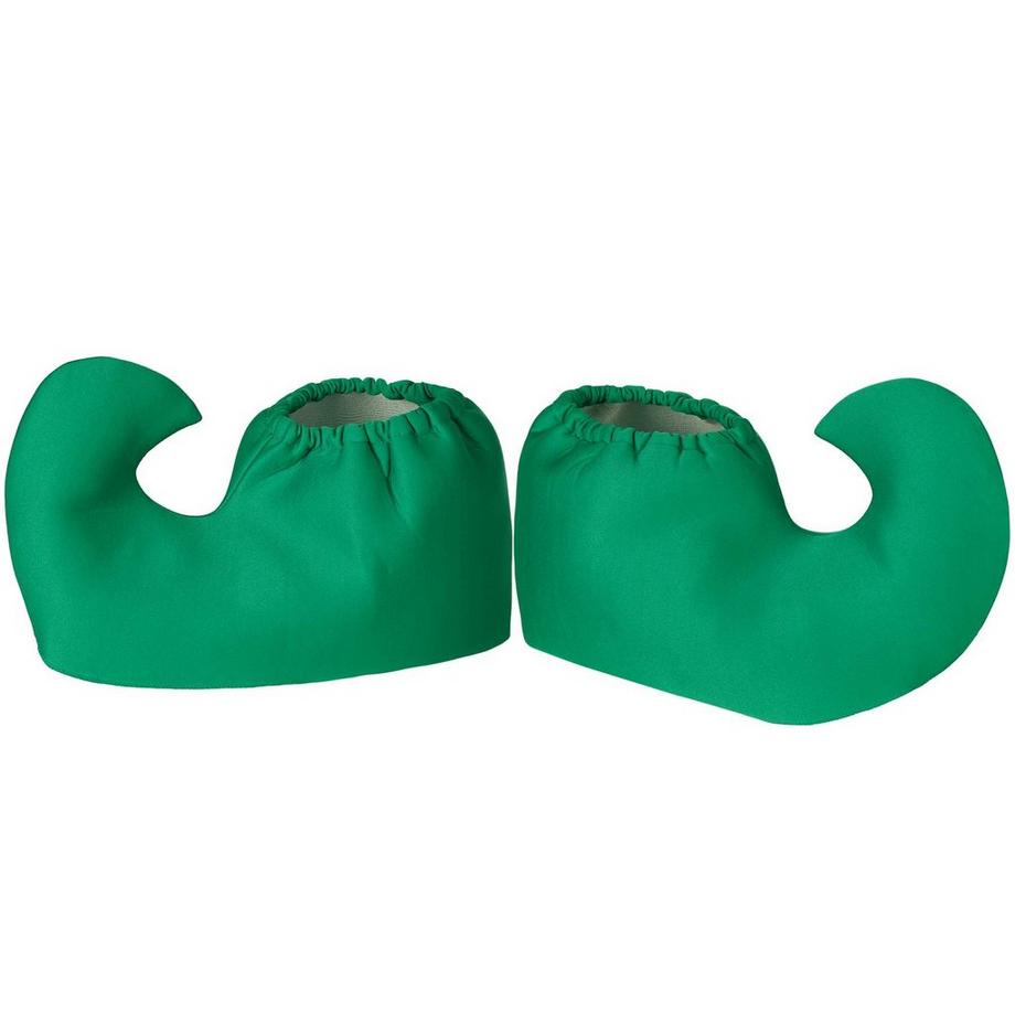 Surchaussures au bout recourbé vertes