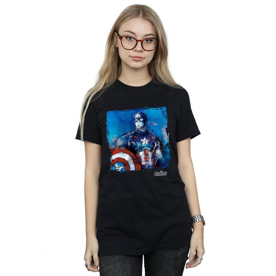 MARVEL T-shirt Captain America Sketch  
