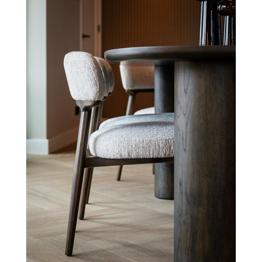 Richmond Interiors Esszimmerstuhl Basker natural linear (2er-Set)  