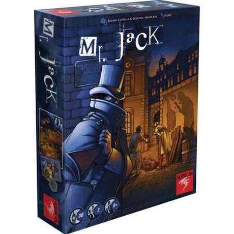 Asmodee  Strategie- und Deduktionsspiel Asmodée Mr Jack London 